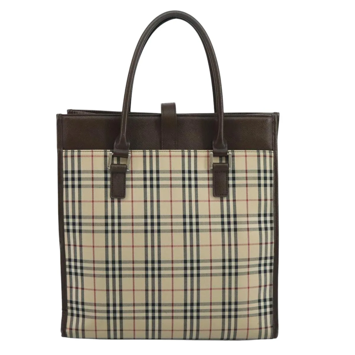 Burberry Nova Check Canvas Tote Bag (Pre-Owned)
