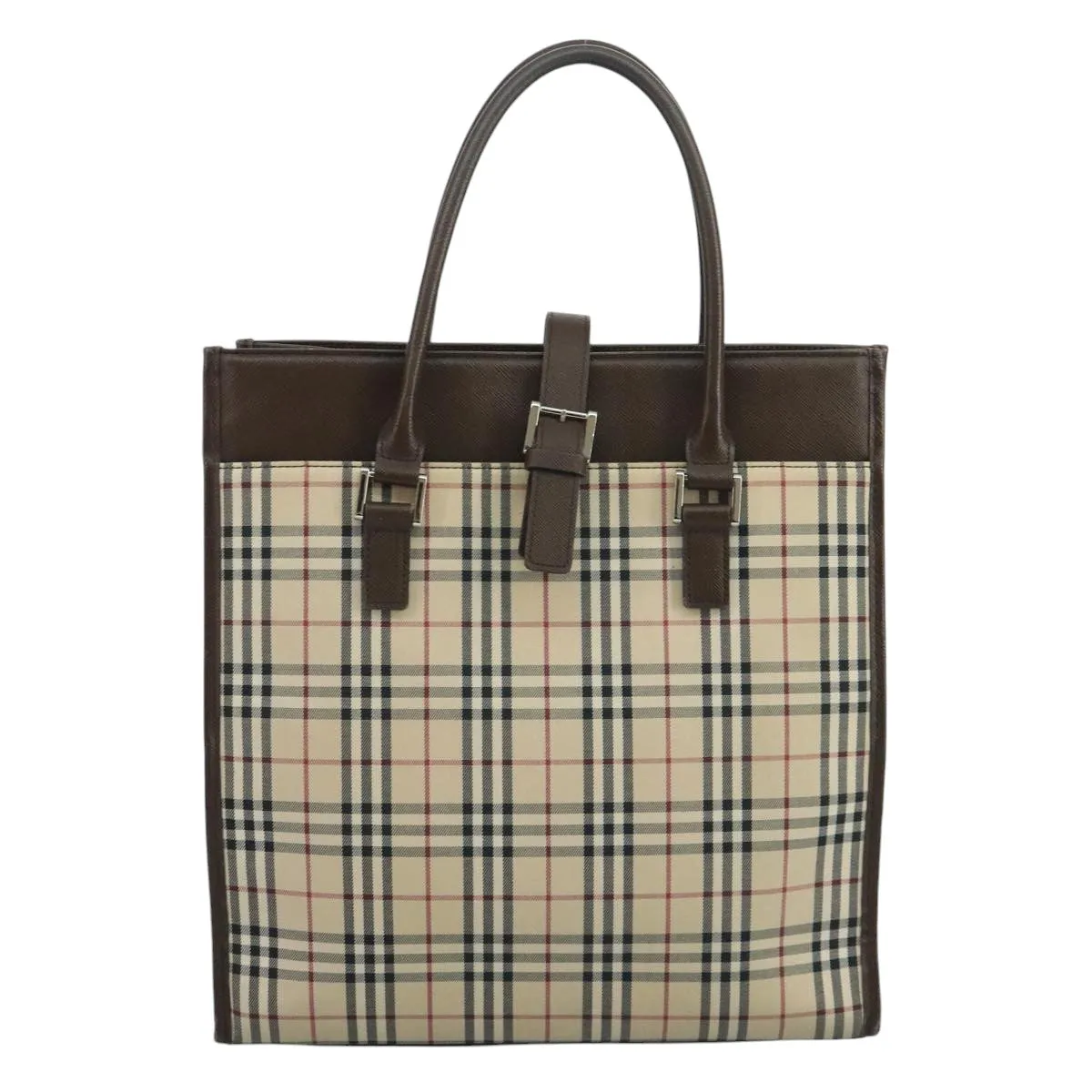 Burberry Nova Check Canvas Tote Bag (Pre-Owned)