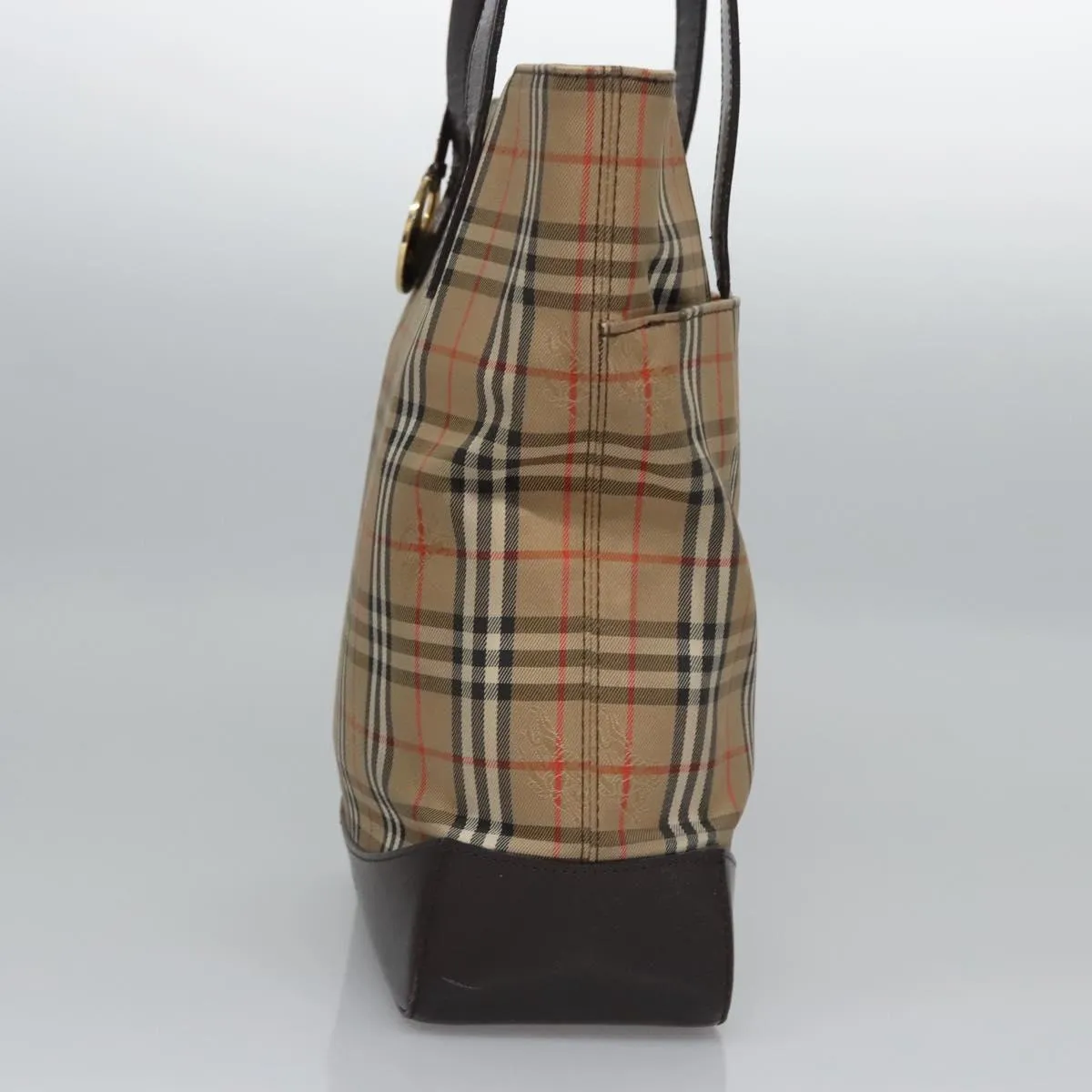 Burberry Nova Check Canvas Tote Bag (Pre-Owned)