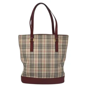Burberry Nova Check Canvas Tote Bag (Pre-Owned)