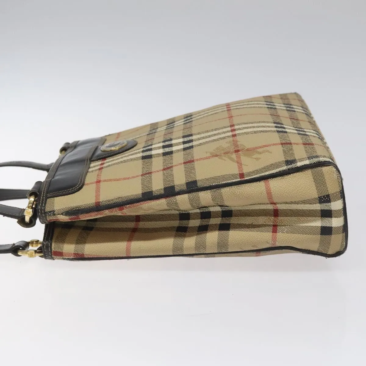 Burberry Nova Check Canvas Tote Bag (Pre-Owned)