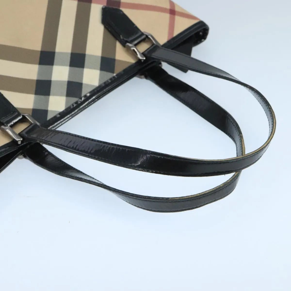 Burberry Nova Check  Canvas Tote Bag (Pre-Owned)
