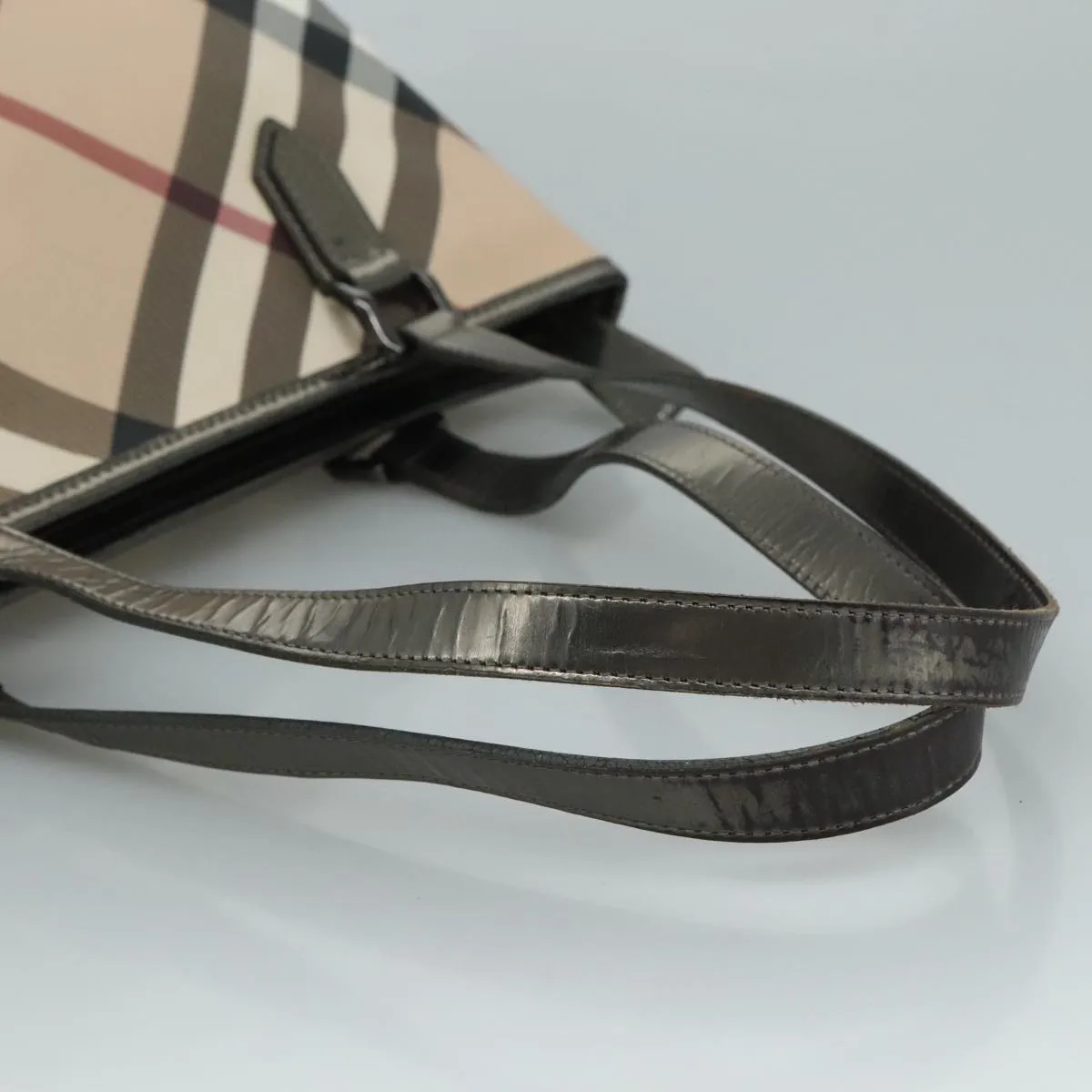 Burberry Nova Check Canvas Tote Bag (Pre-Owned)