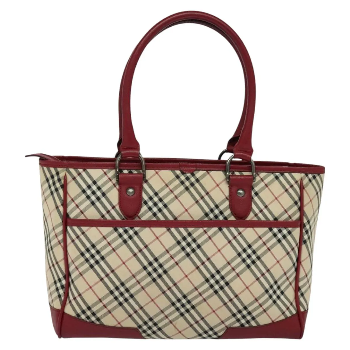 Burberry Nova Check Canvas Tote Bag (Pre-Owned)
