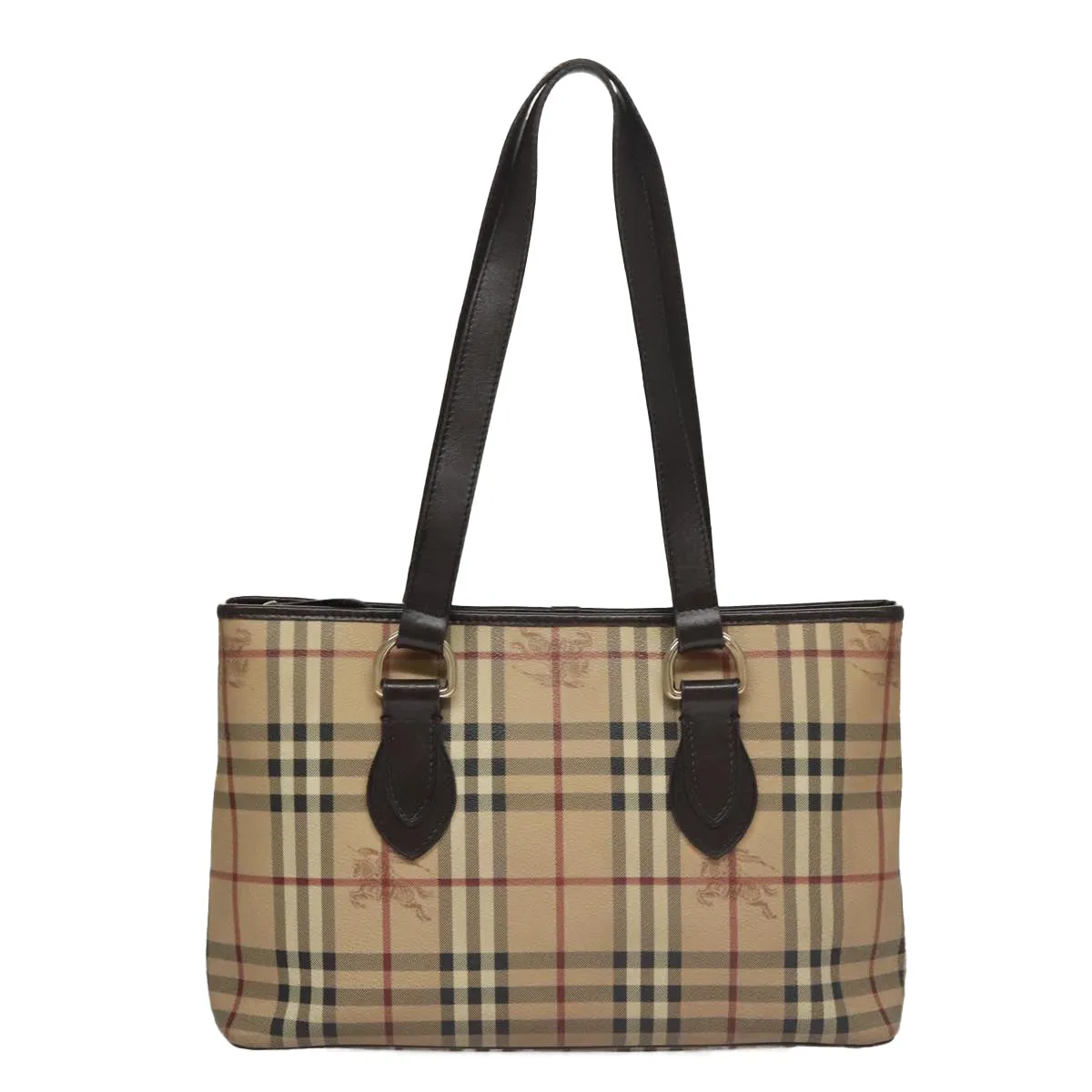 Burberry Nova Check Canvas Tote Bag (Pre-Owned)