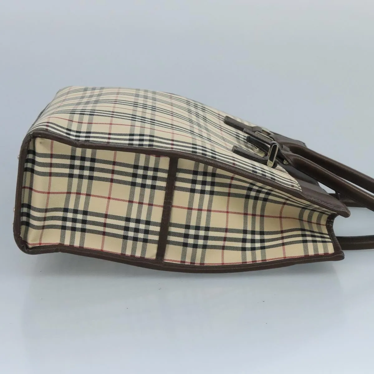 Burberry Nova Check Canvas Tote Bag (Pre-Owned)