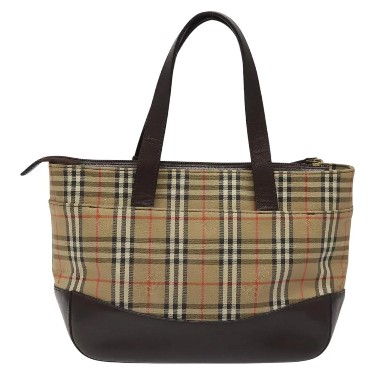 Burberry Nova Check Canvas Tote Bag (Pre-Owned)