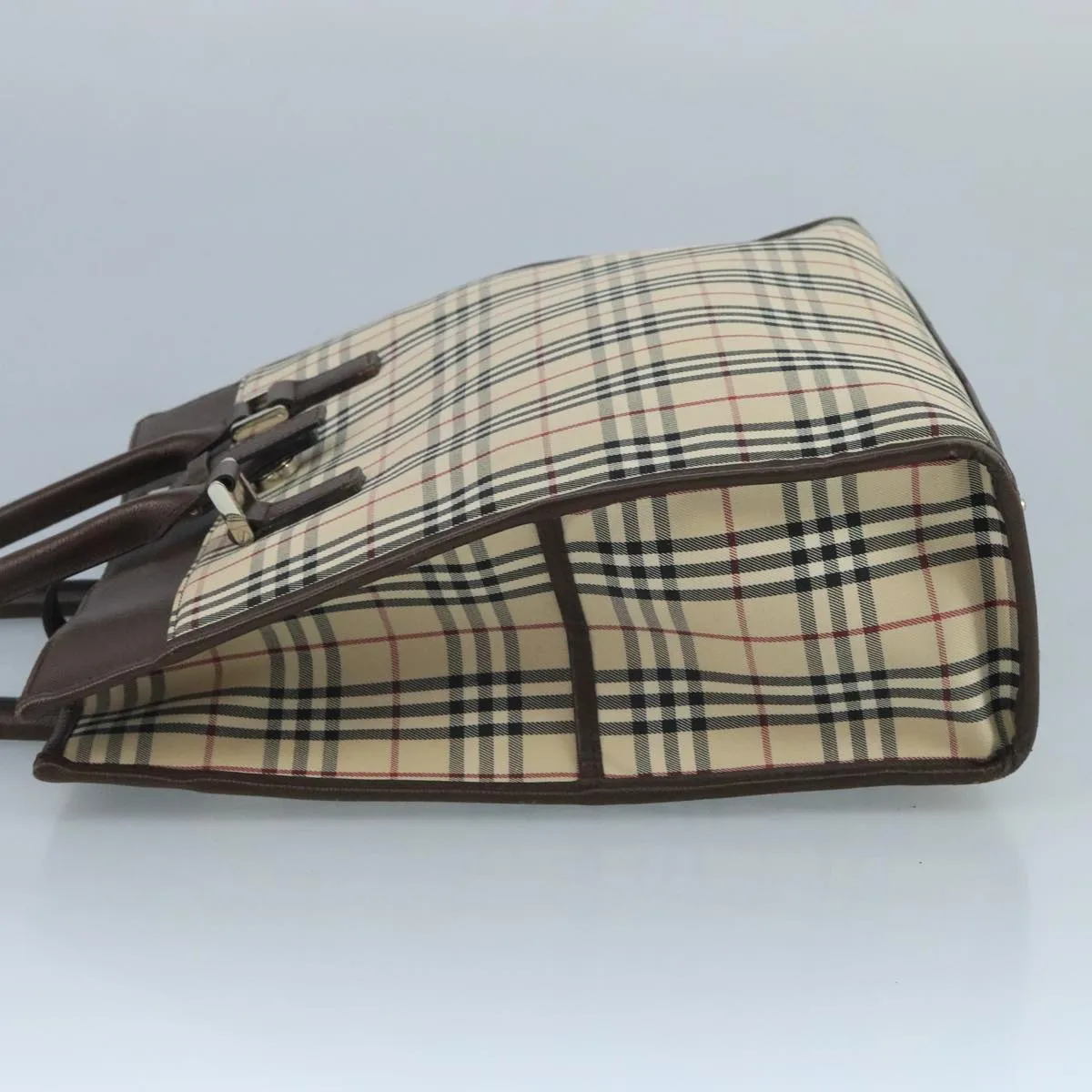 Burberry Nova Check Canvas Tote Bag (Pre-Owned)