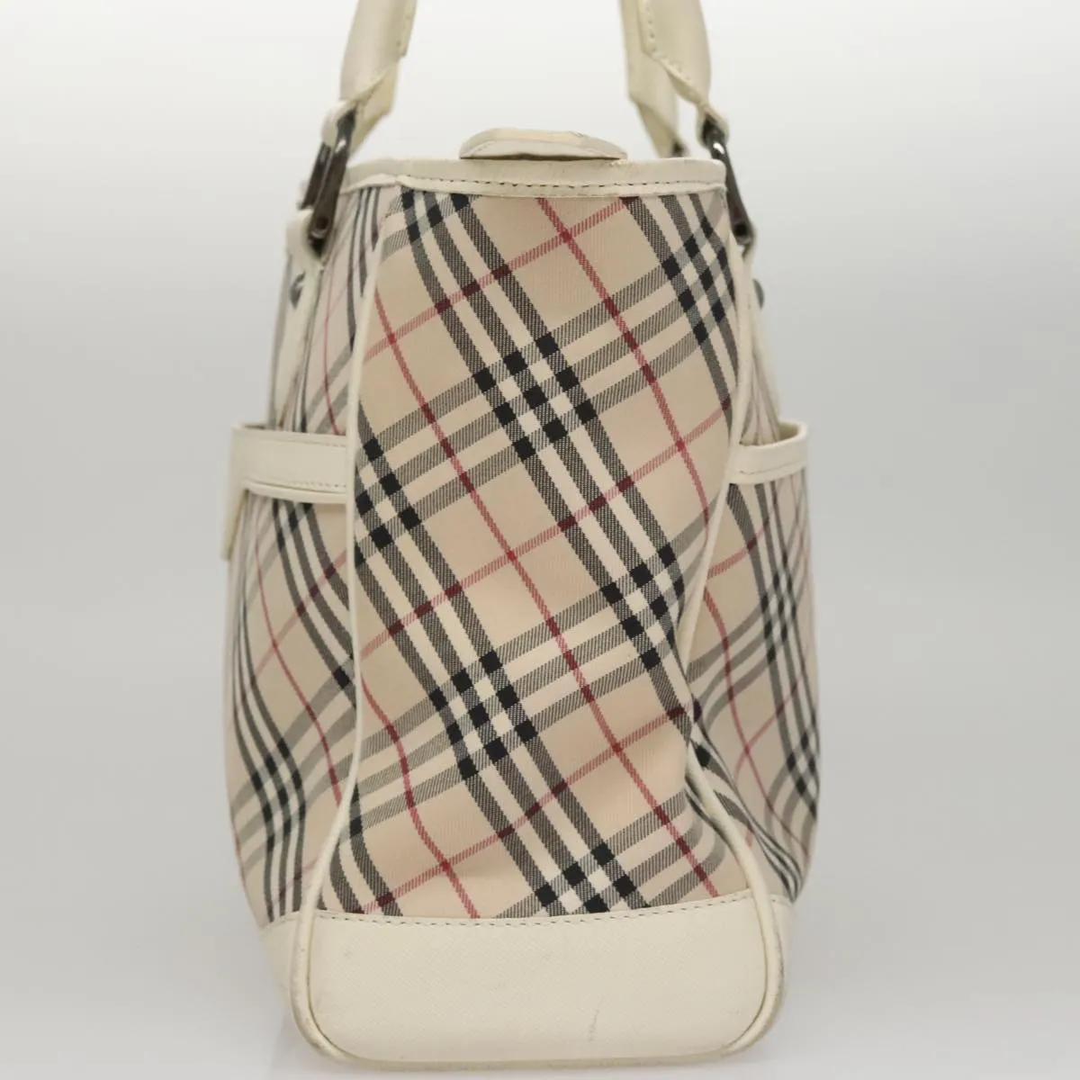Burberry Nova Check Canvas Tote Bag (Pre-Owned)