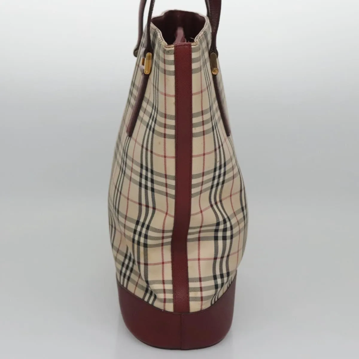 Burberry Nova Check Canvas Tote Bag (Pre-Owned)