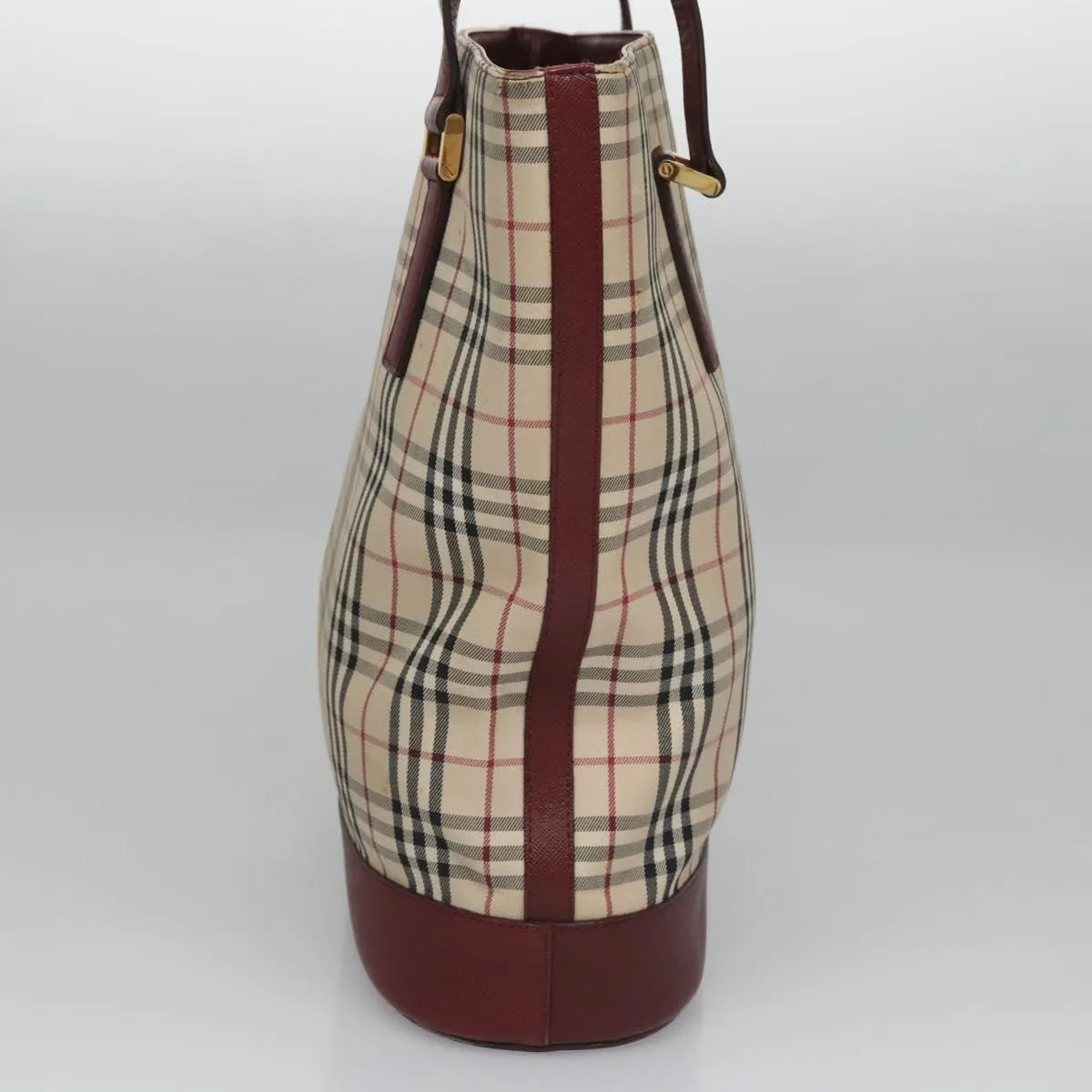 Burberry Nova Check Canvas Tote Bag (Pre-Owned)