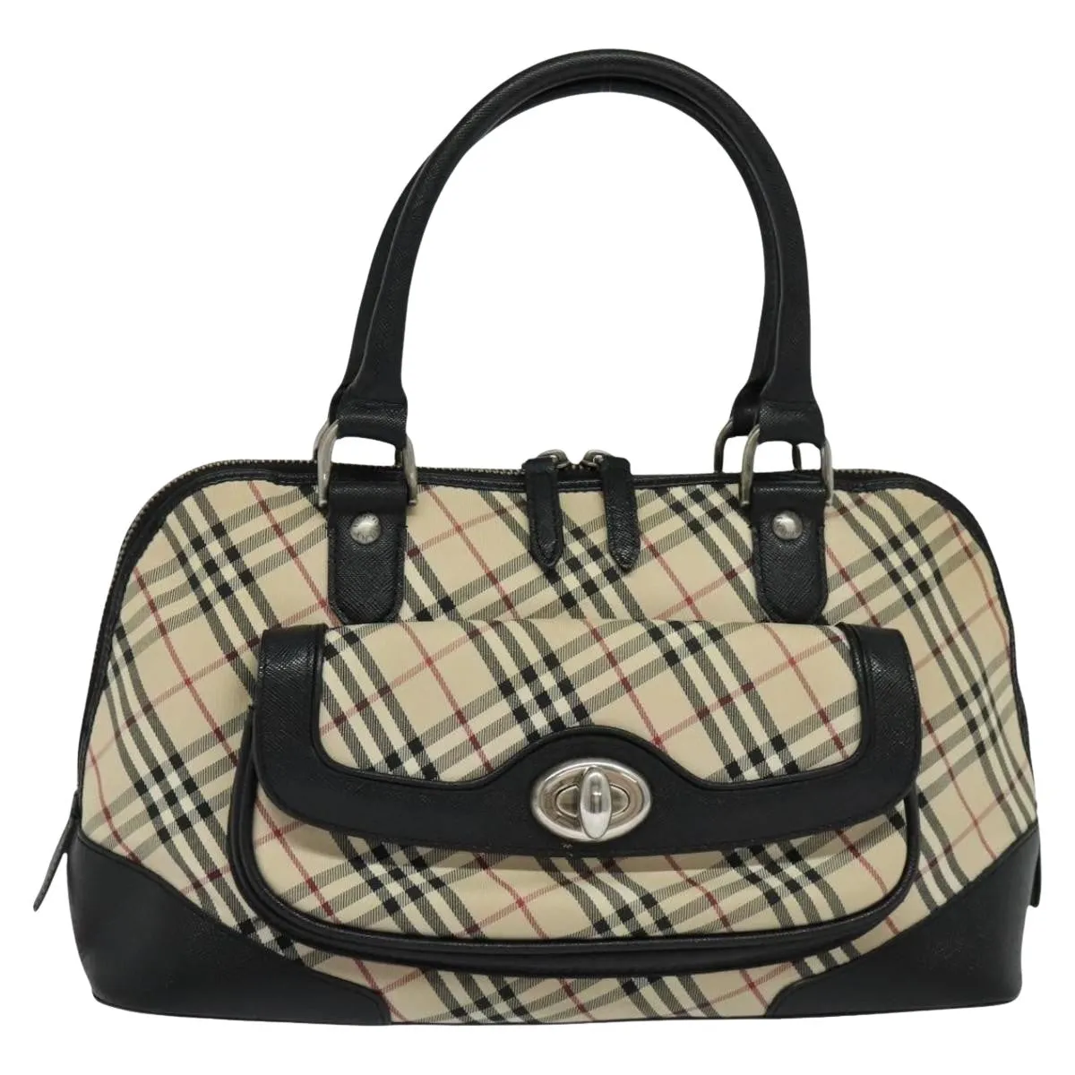 Burberry Nova Check Canvas Tote Bag (Pre-Owned)
