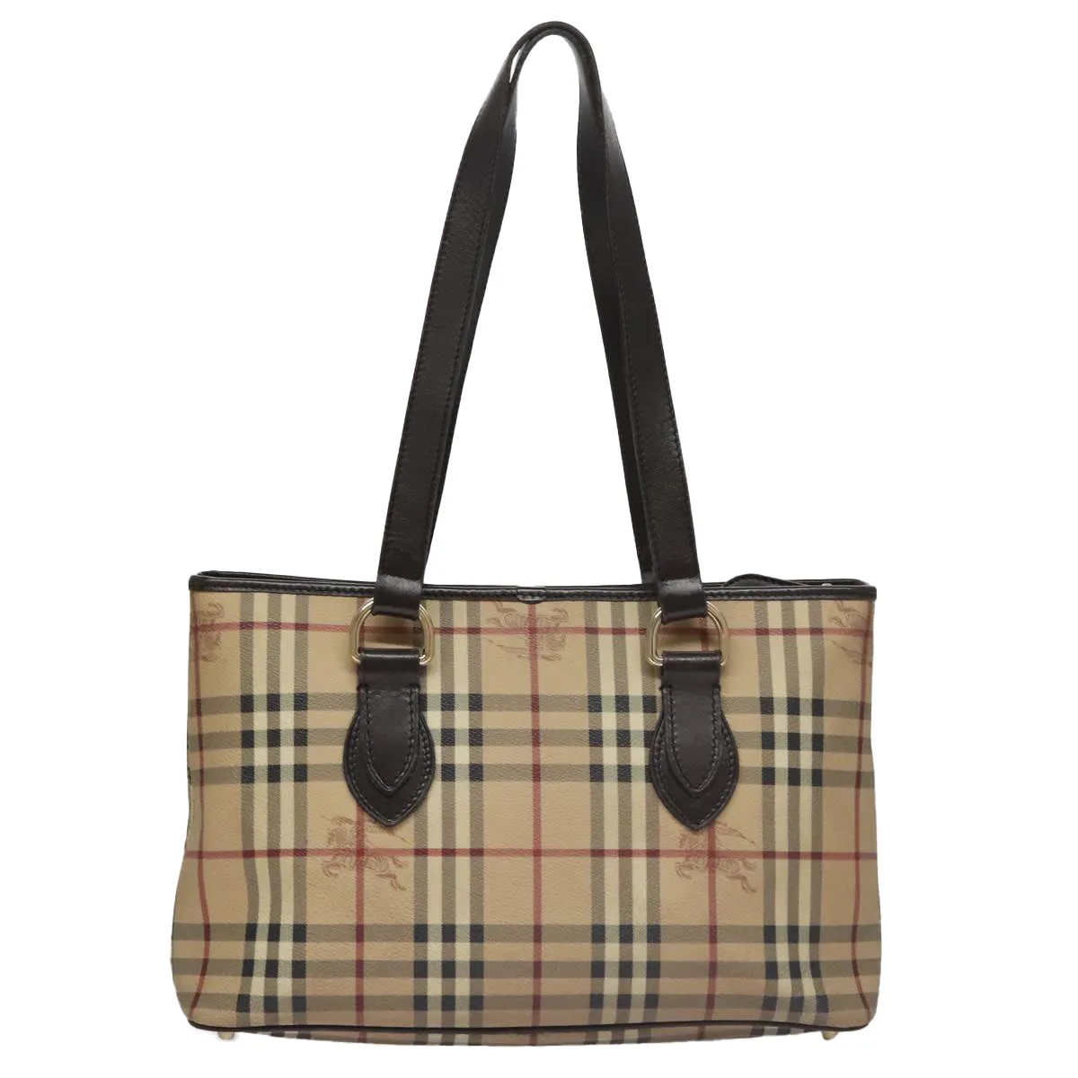 Burberry Nova Check Canvas Tote Bag (Pre-Owned)