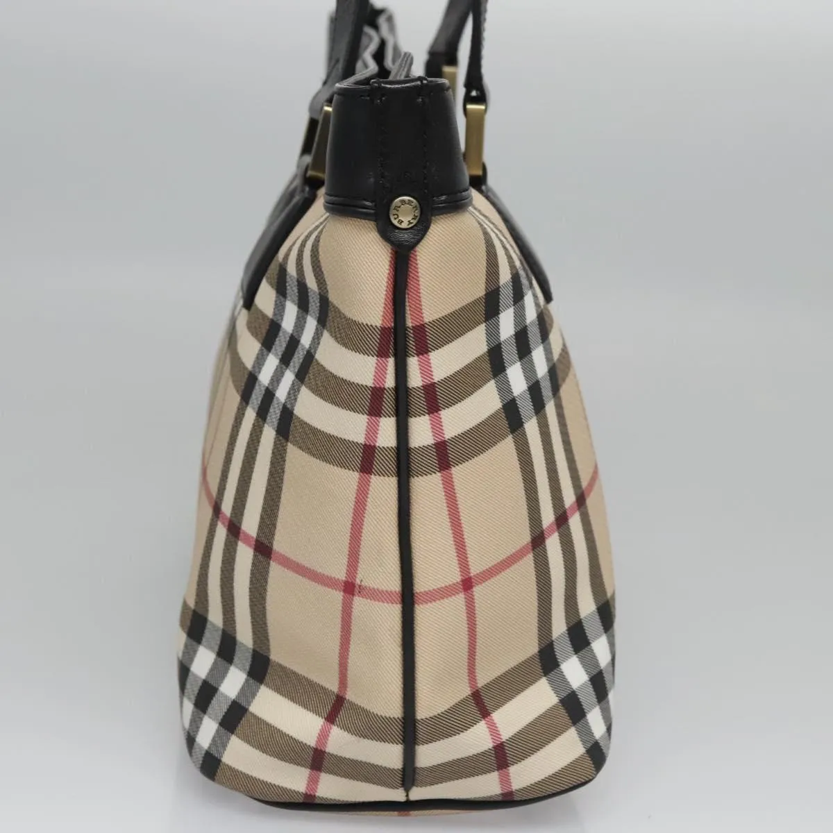 Burberry Nova Check Canvas Tote Bag (Pre-Owned)