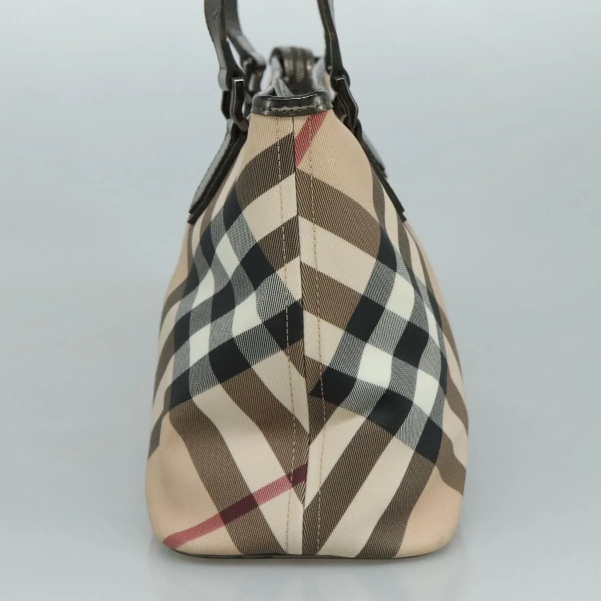Burberry Nova Check Canvas Tote Bag (Pre-Owned)
