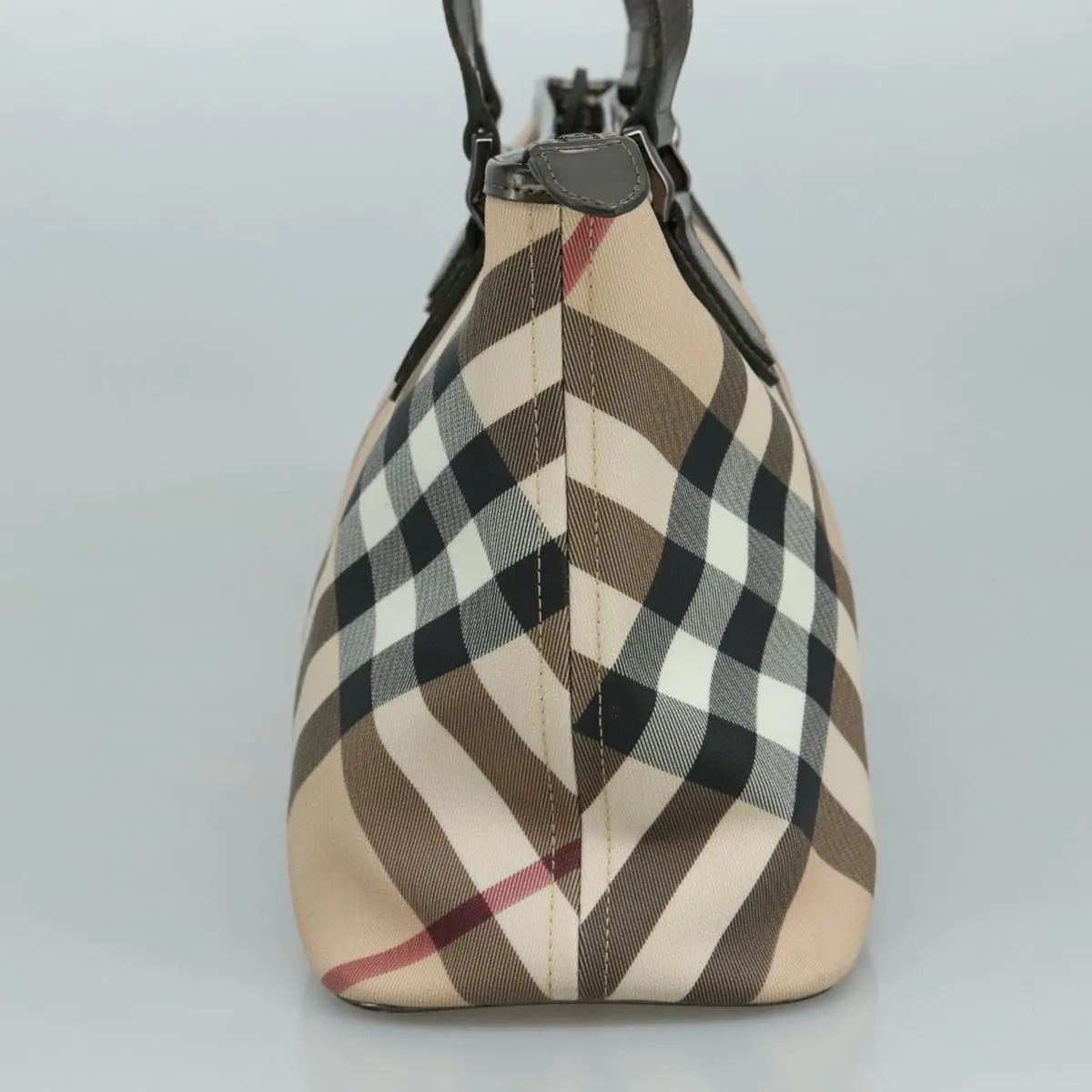Burberry Nova Check Canvas Tote Bag (Pre-Owned)
