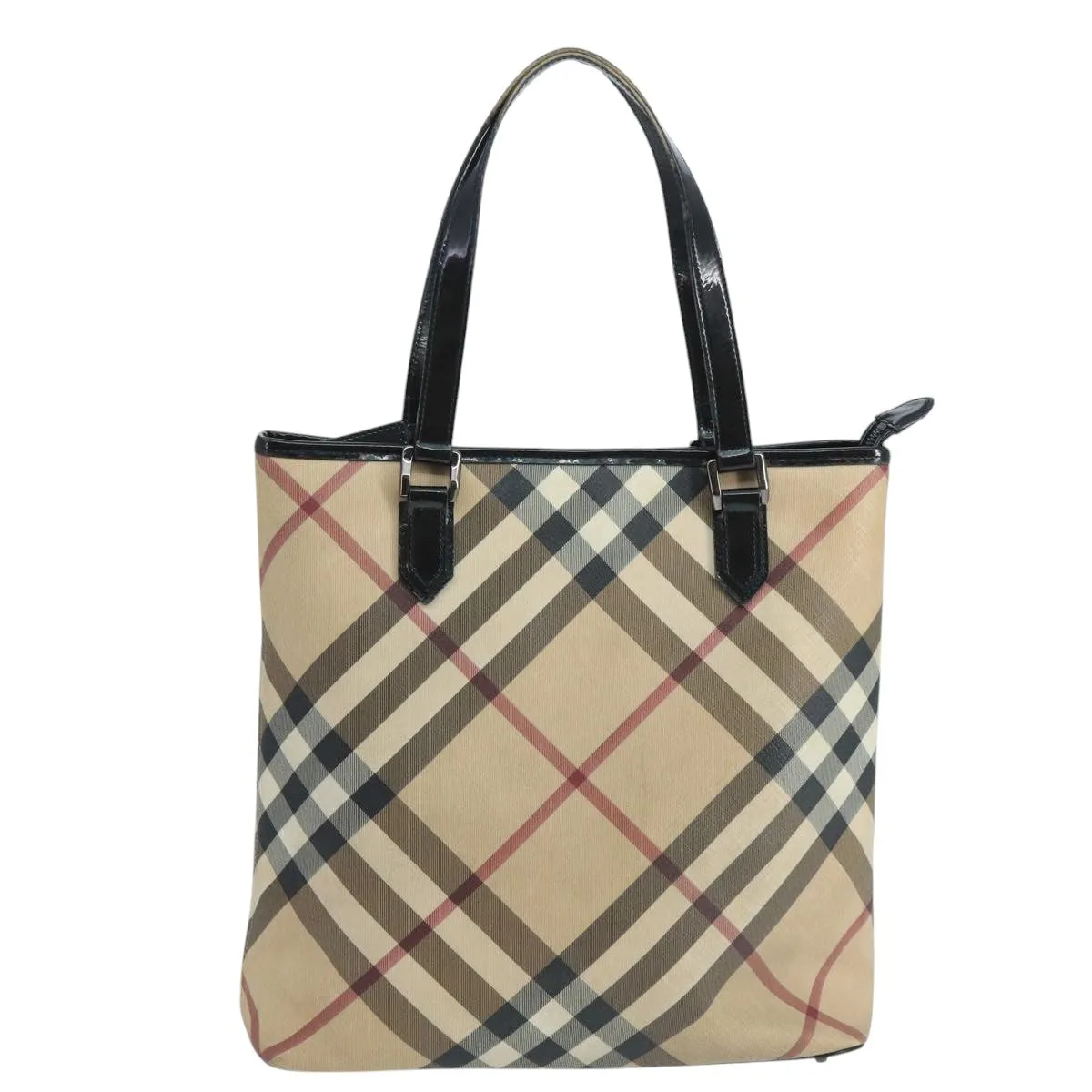 Burberry Nova Check  Canvas Tote Bag (Pre-Owned)