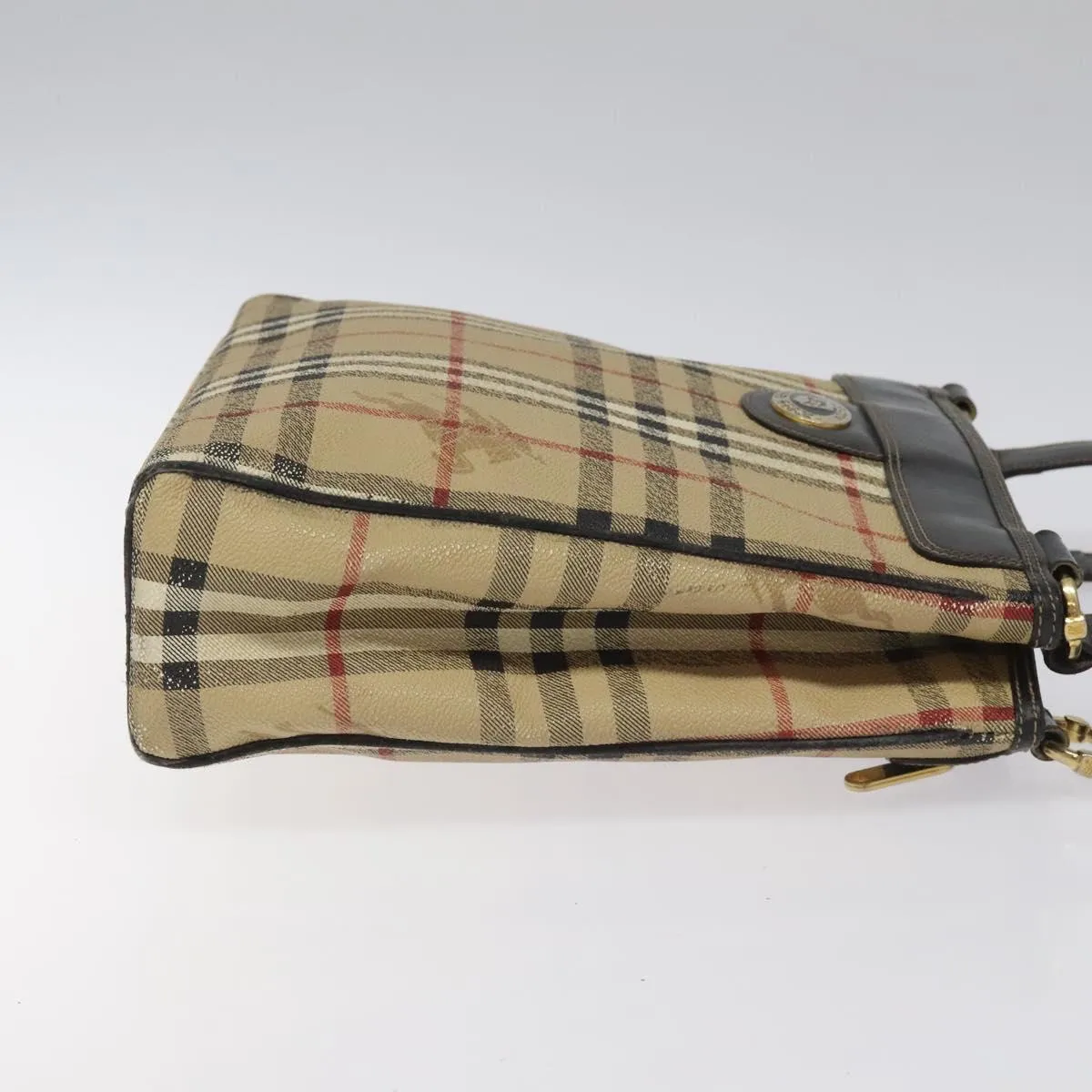 Burberry Nova Check Canvas Tote Bag (Pre-Owned)