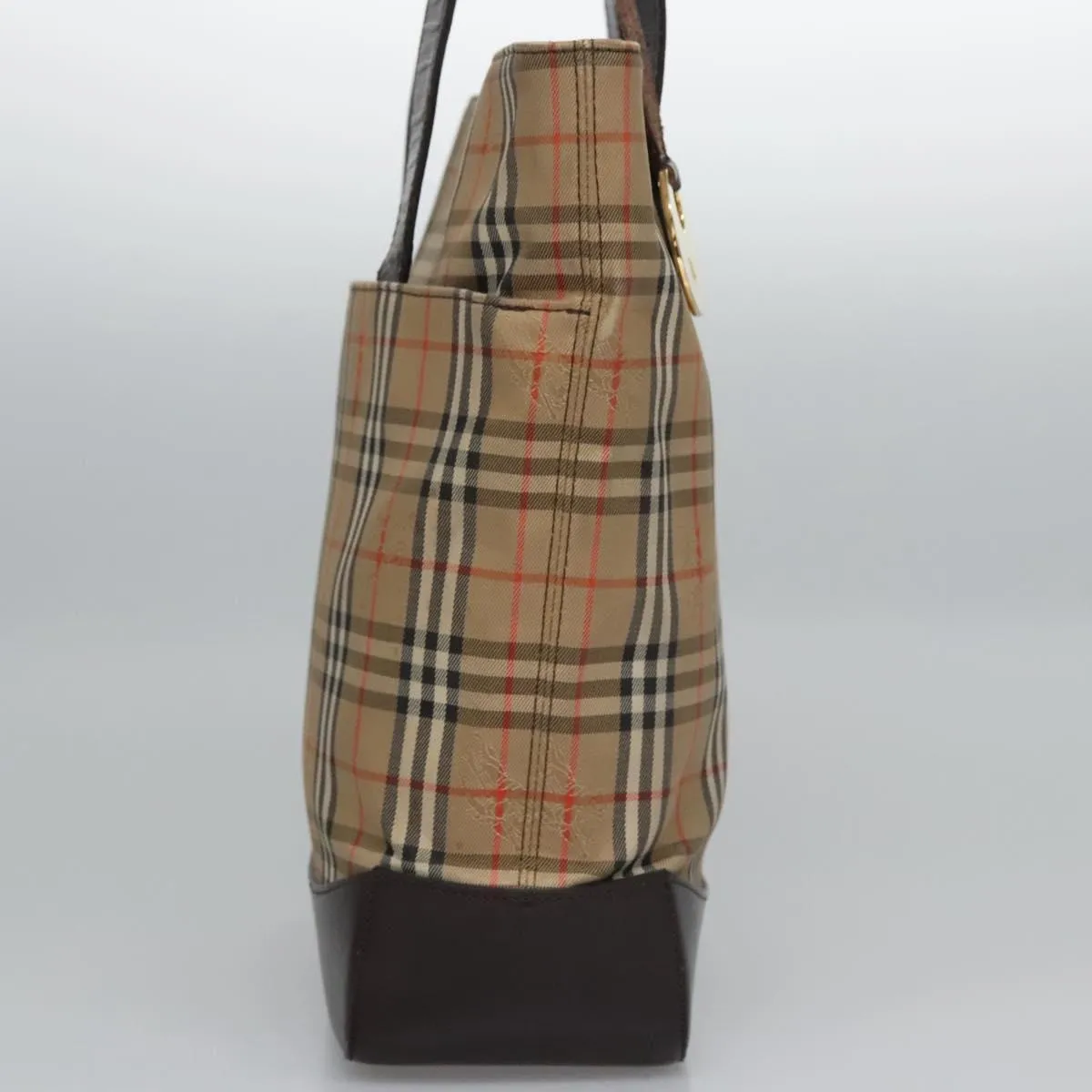 Burberry Nova Check Canvas Tote Bag (Pre-Owned)
