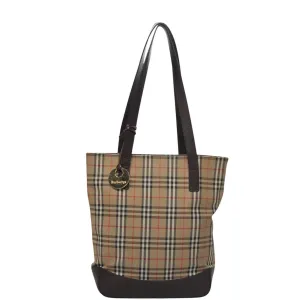 Burberry Nova Check Canvas Tote Bag (Pre-Owned)