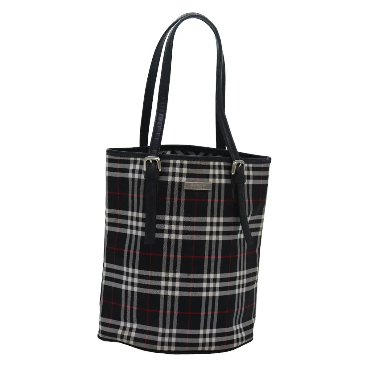 Burberry Nova Check  Synthetic Tote Bag (Pre-Owned)