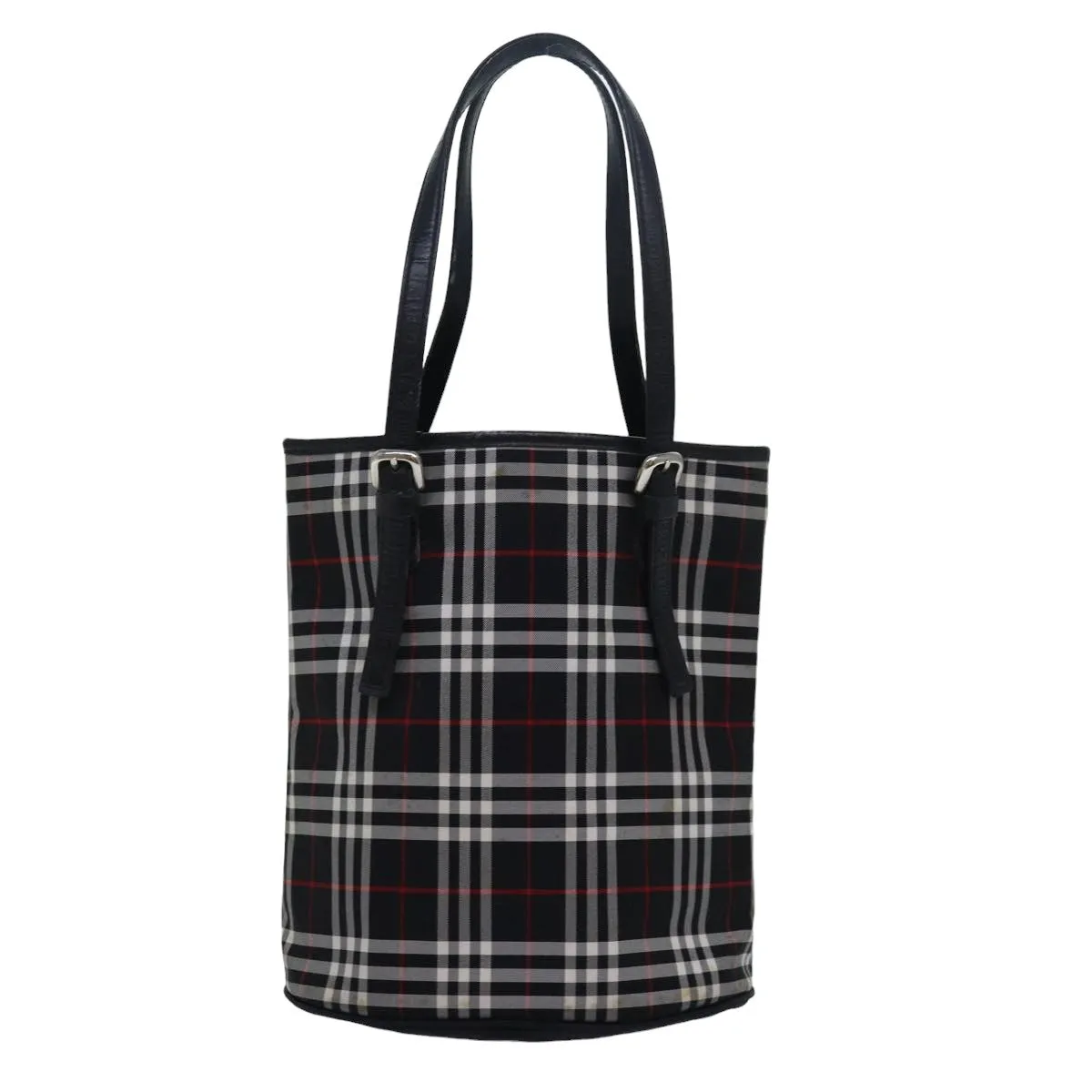 Burberry Nova Check  Synthetic Tote Bag (Pre-Owned)