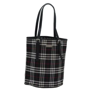 Burberry Nova Check  Synthetic Tote Bag (Pre-Owned)
