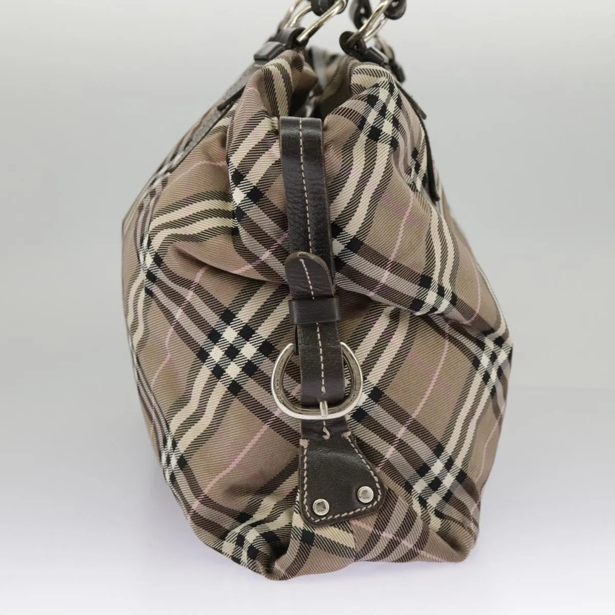 Burberry Nova Check  Synthetic Tote Bag (Pre-Owned)
