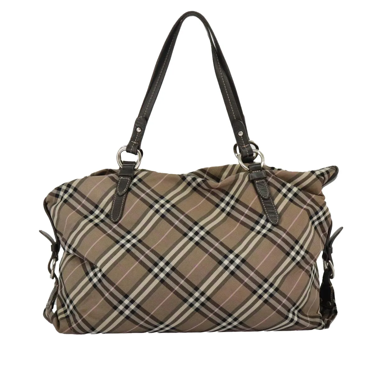 Burberry Nova Check  Synthetic Tote Bag (Pre-Owned)