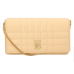 Burberry Peach leather small Lola crossbody bag