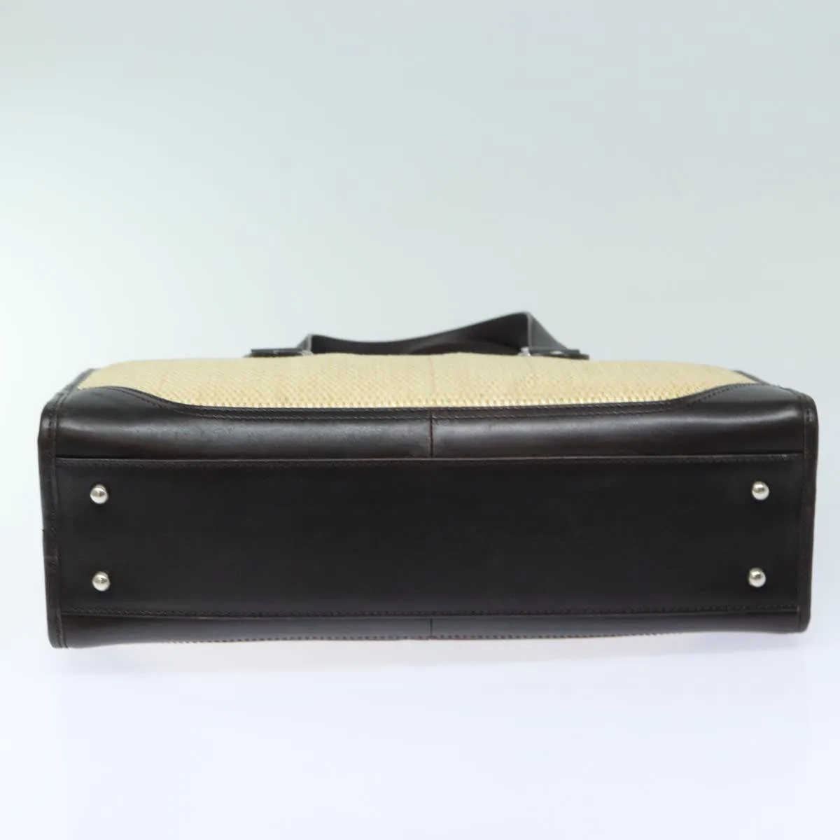 Burberry  Wood Tote Bag (Pre-Owned)