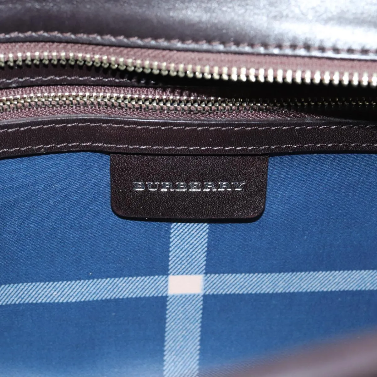 Burberry  Wood Tote Bag (Pre-Owned)