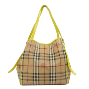 Burberry yellow Pvc Tote Bag (Pre-Owned)