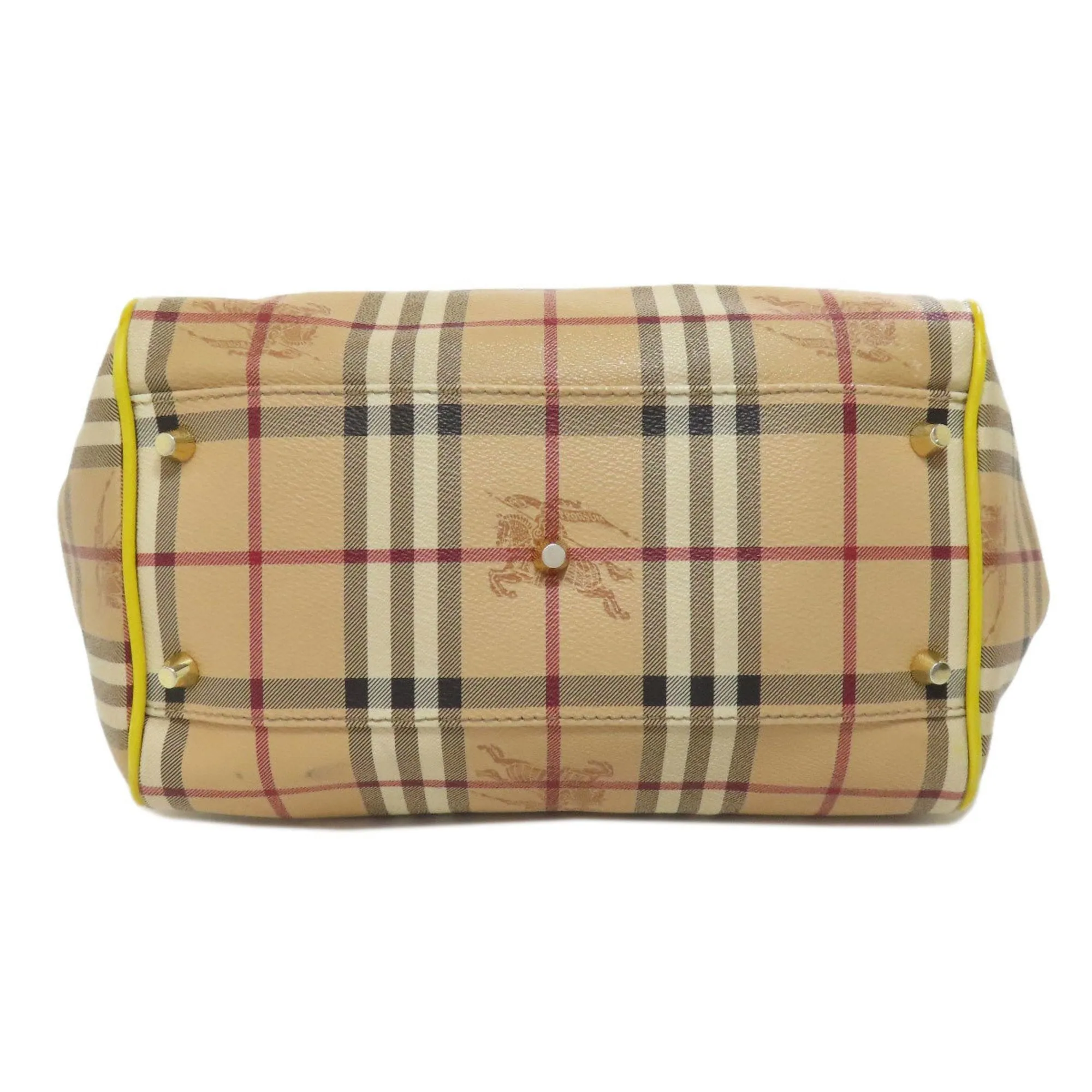 Burberry yellow Pvc Tote Bag (Pre-Owned)