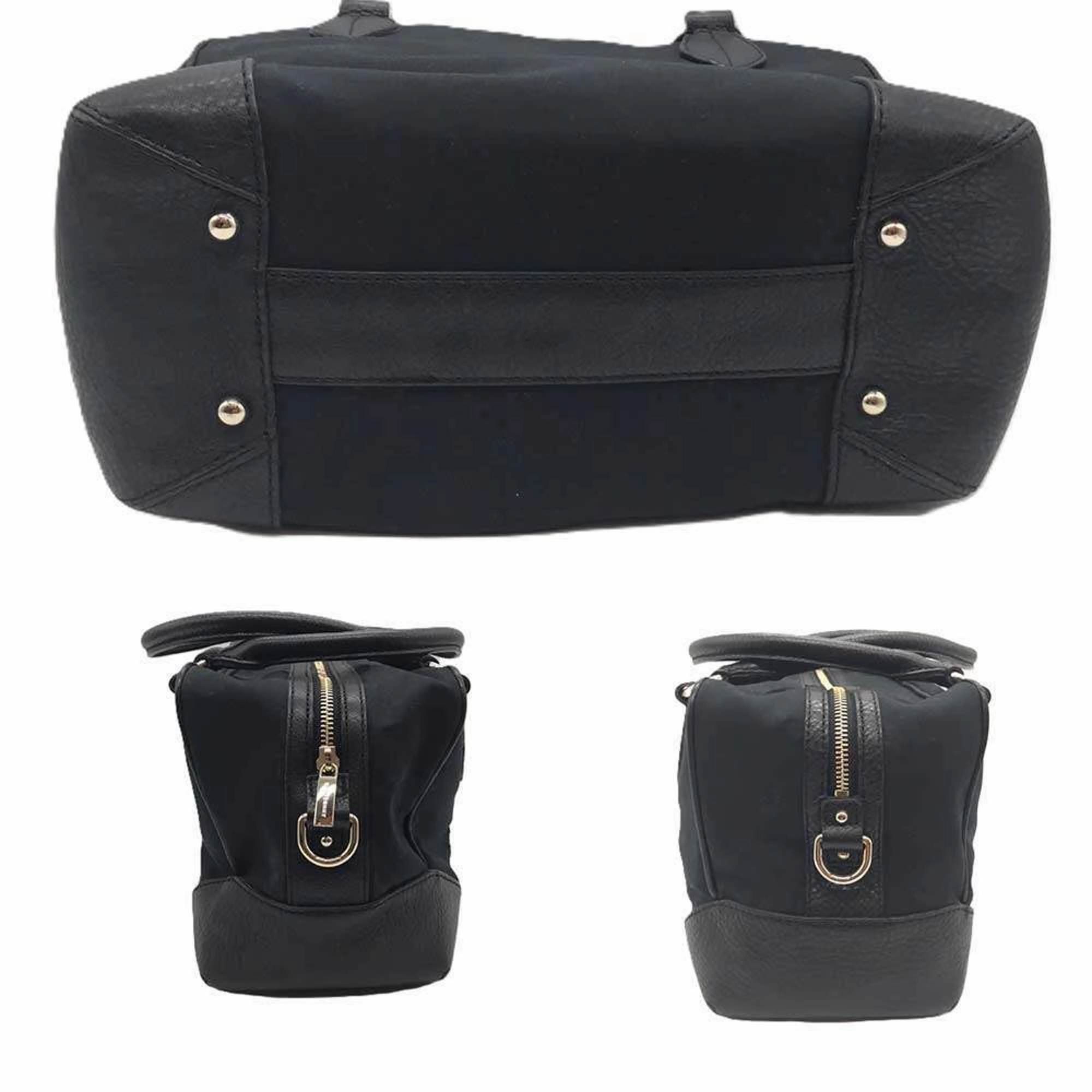 Burberry  Canvas Leather Handbag (Pre-Owned)