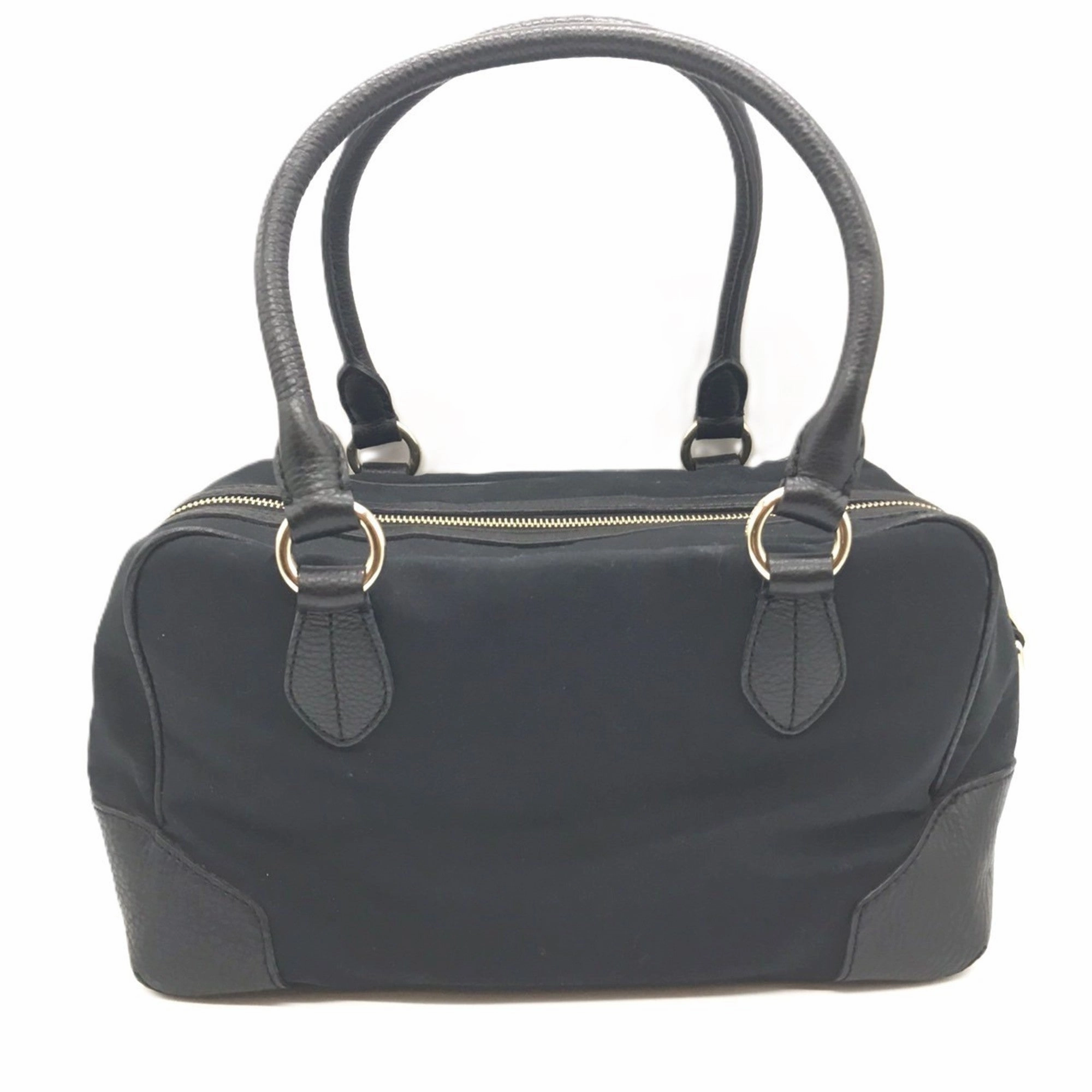 Burberry  Canvas Leather Handbag (Pre-Owned)