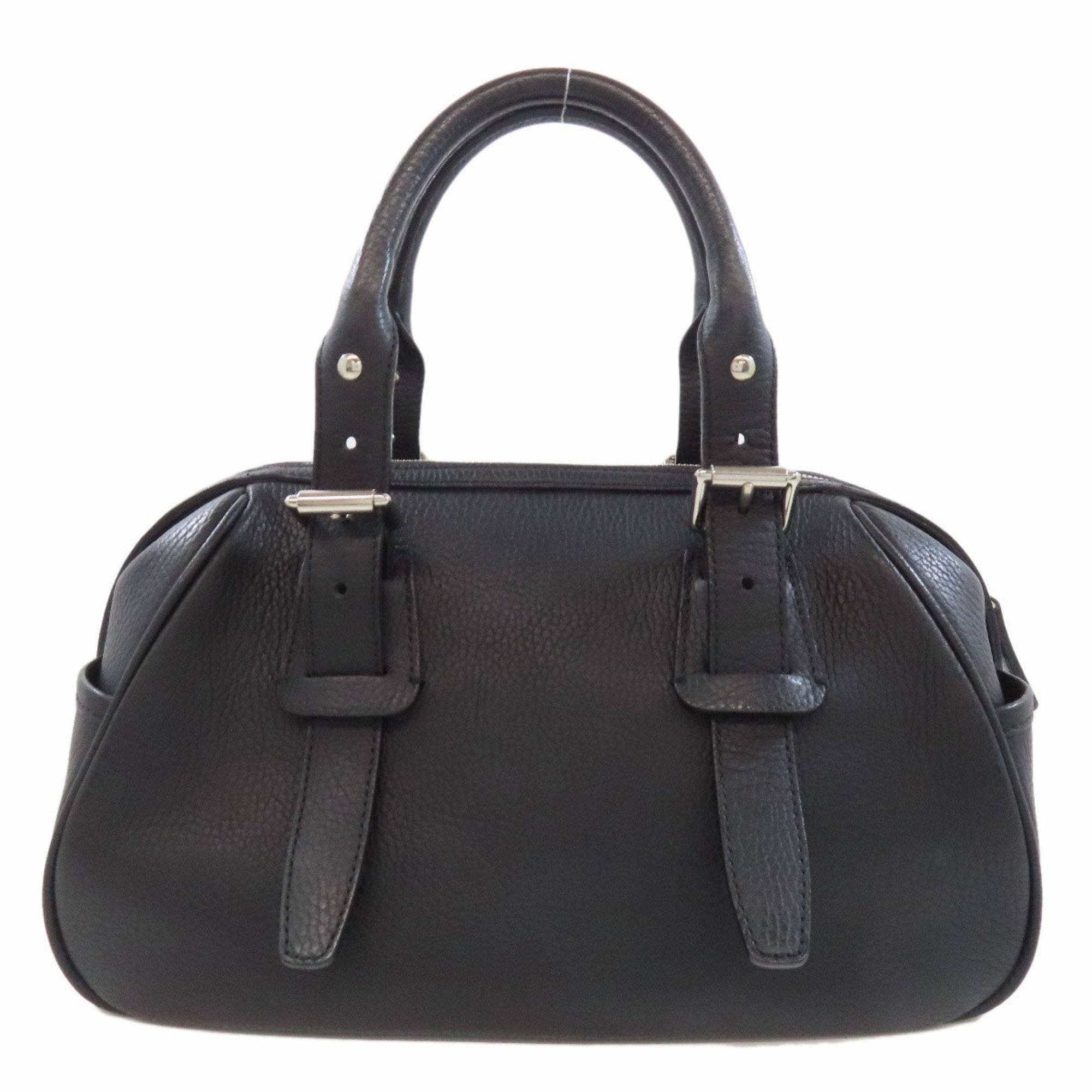 Burberry Leather Handbag (Pre-Owned)