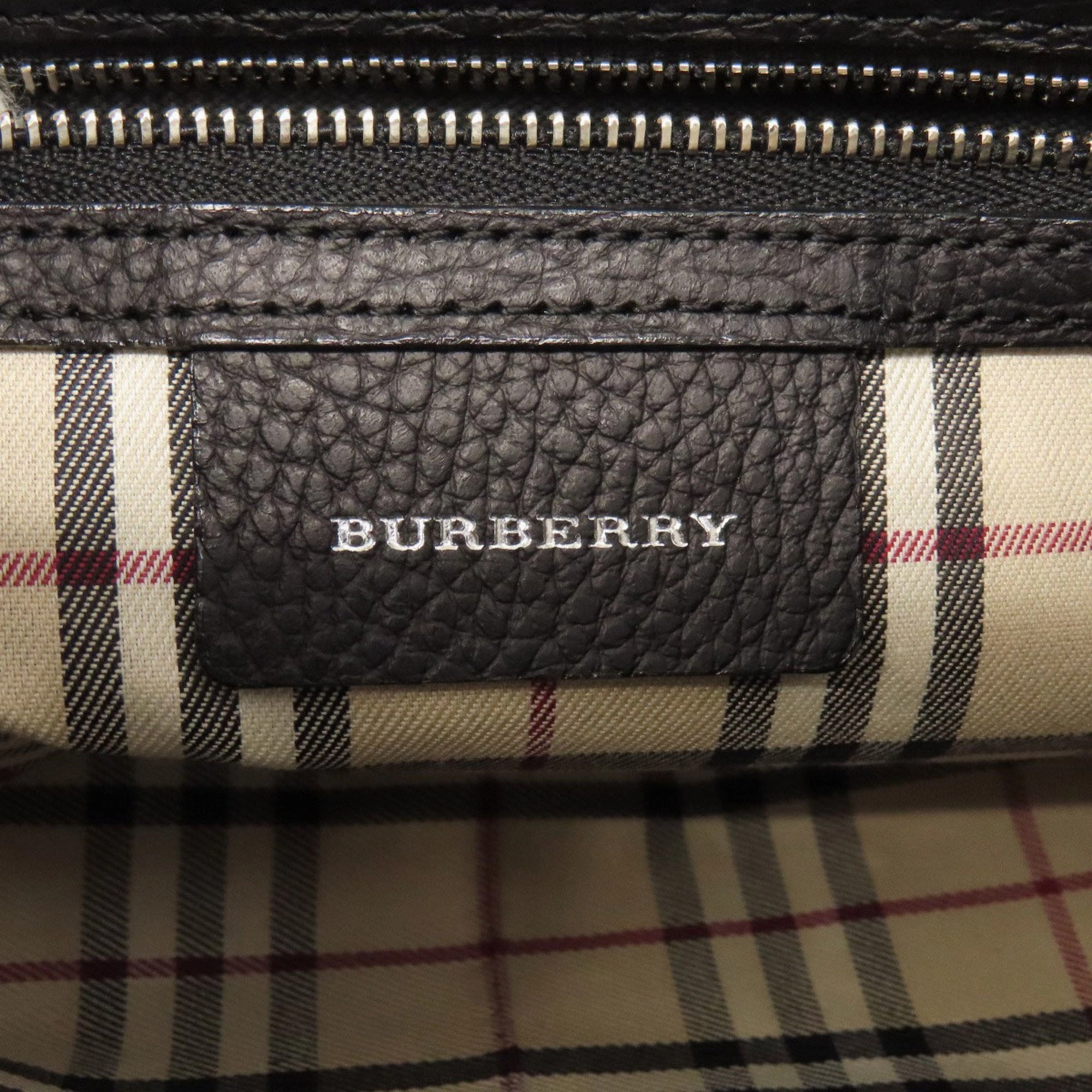 Burberry Leather Handbag (Pre-Owned)
