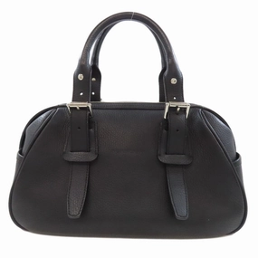 Burberry Leather Handbag (Pre-Owned)