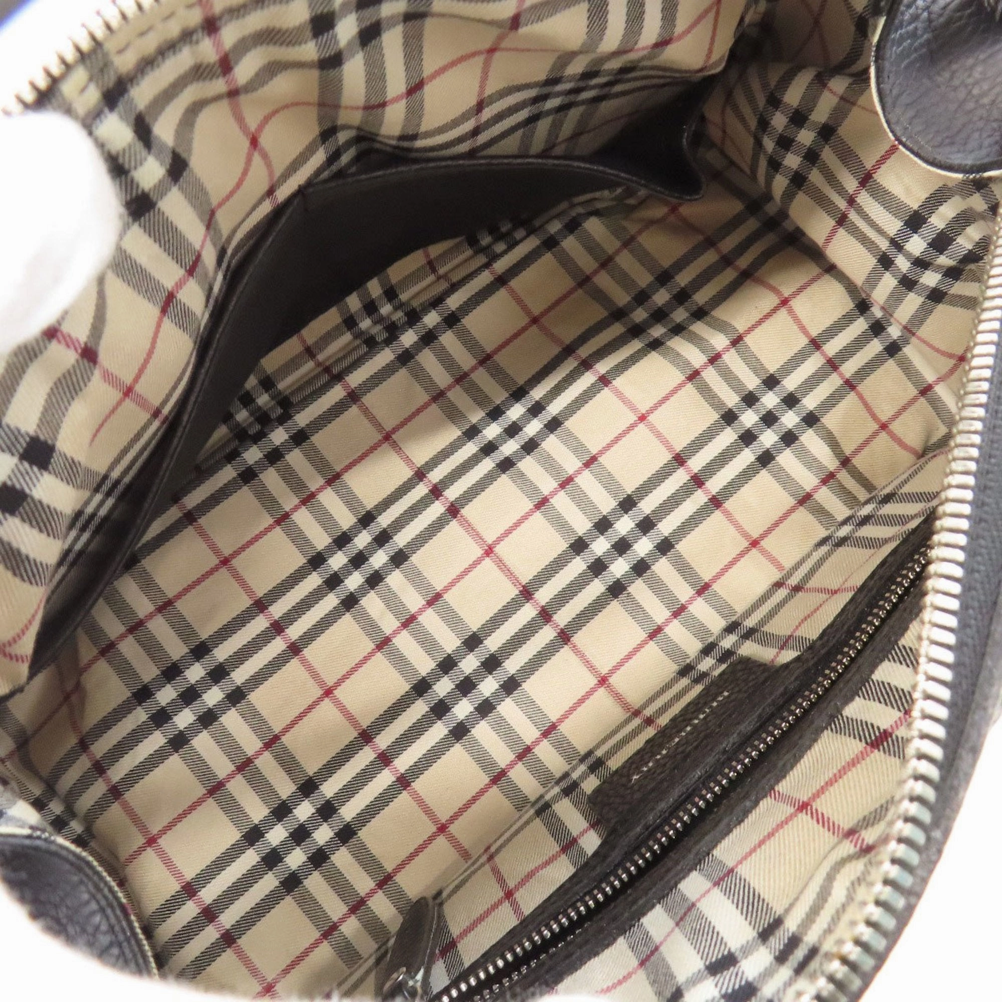 Burberry Leather Handbag (Pre-Owned)