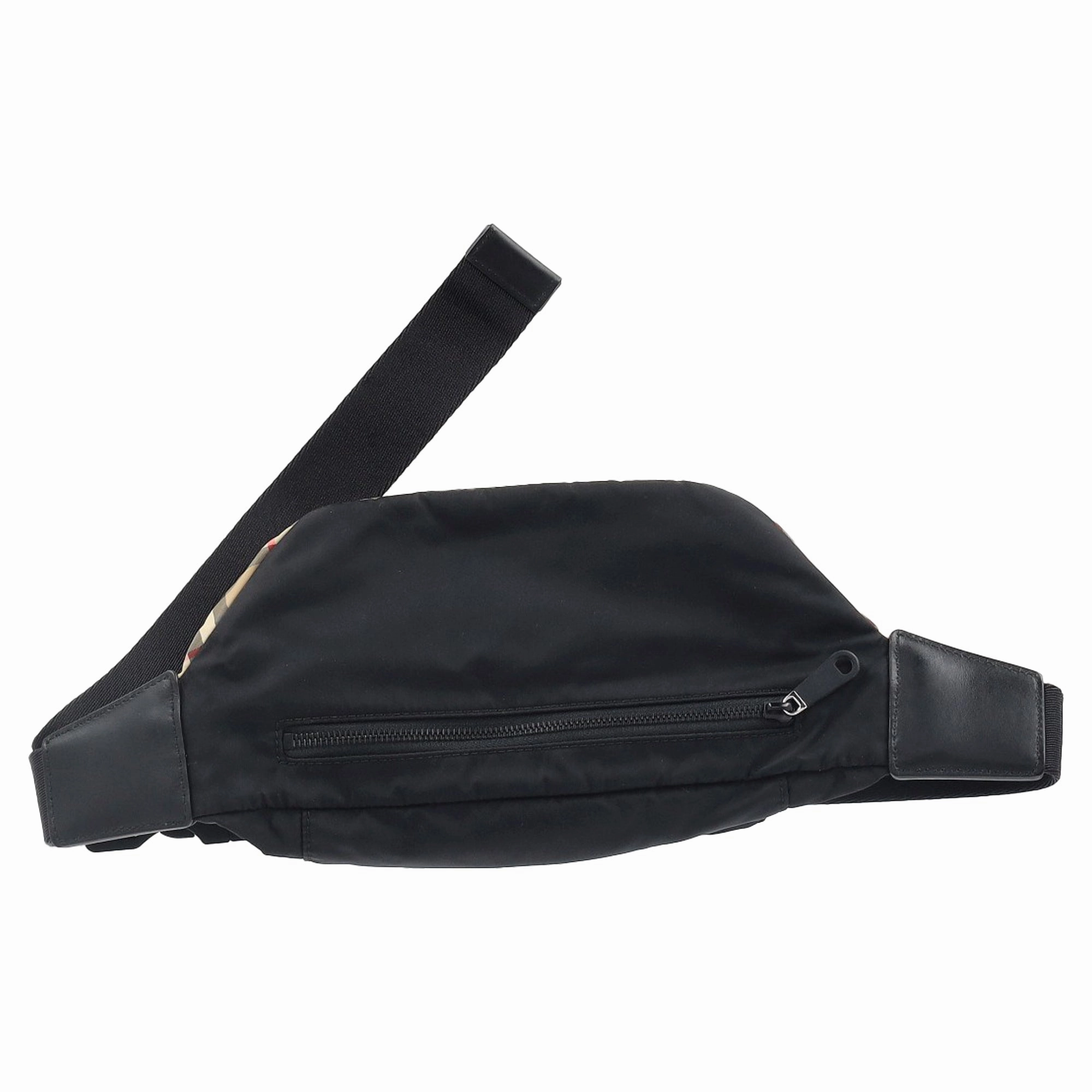 Burberry Vintage Check Medium Bum Bag in Beige Nylon