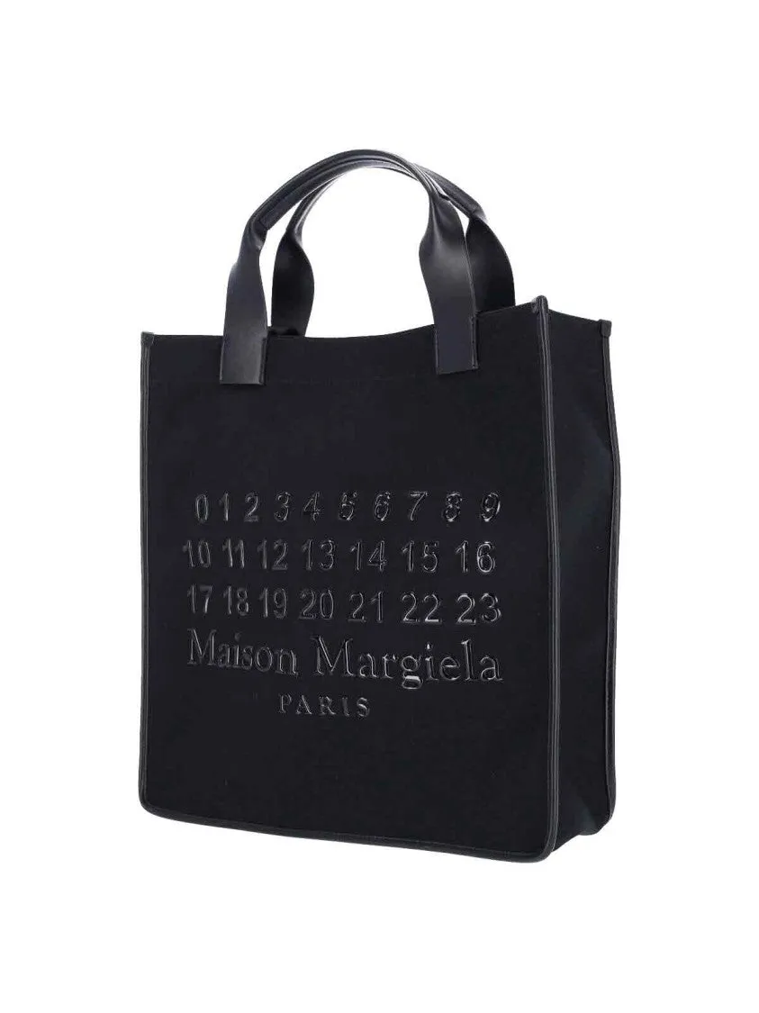 Cabas Vertical' Tote Bag  Black