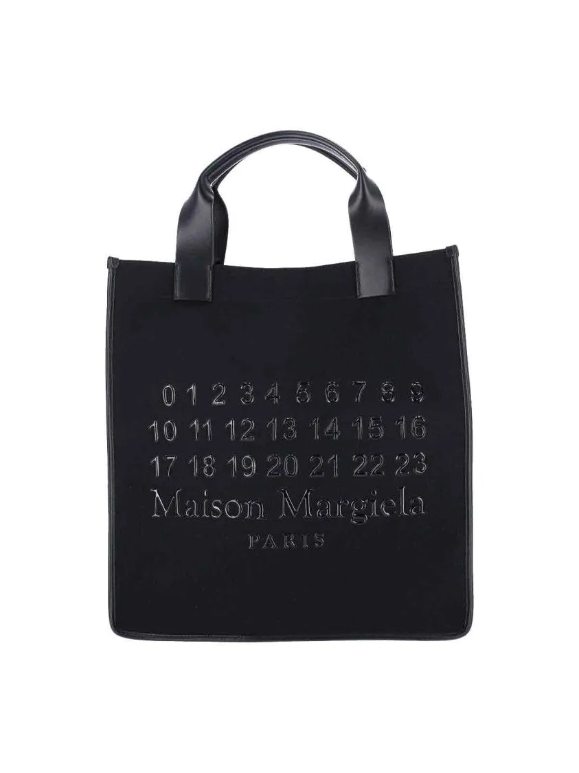 Cabas Vertical' Tote Bag  Black