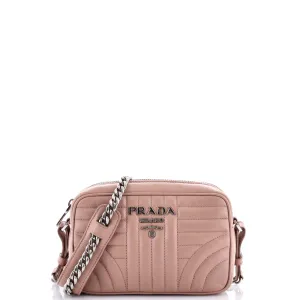 Camera Bag Diagramme Quilted Leather Mini