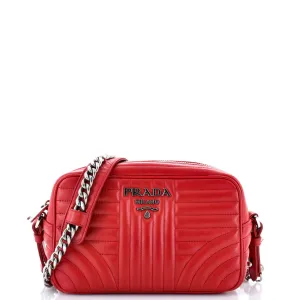 Camera Bag Diagramme Quilted Leather Small