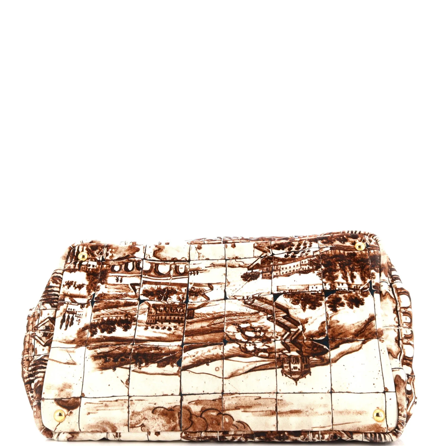 Canapa Tote Printed Canvas Large