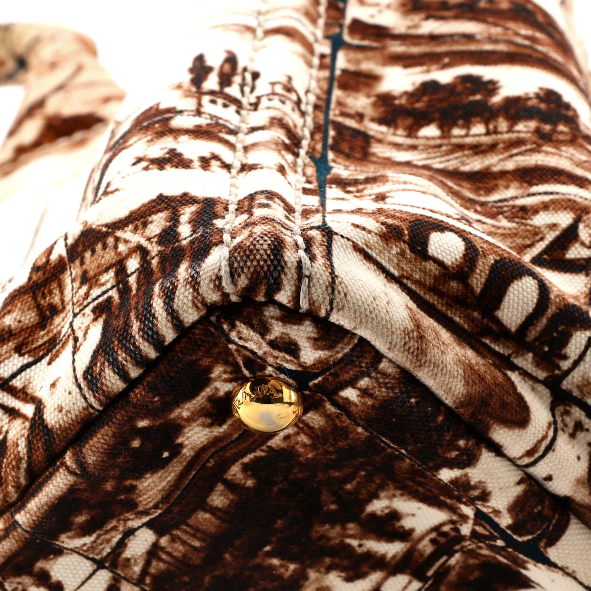 Canapa Tote Printed Canvas Large