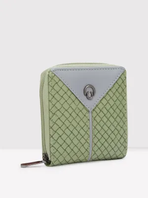 Caprese Arlisa Small Green Wallet