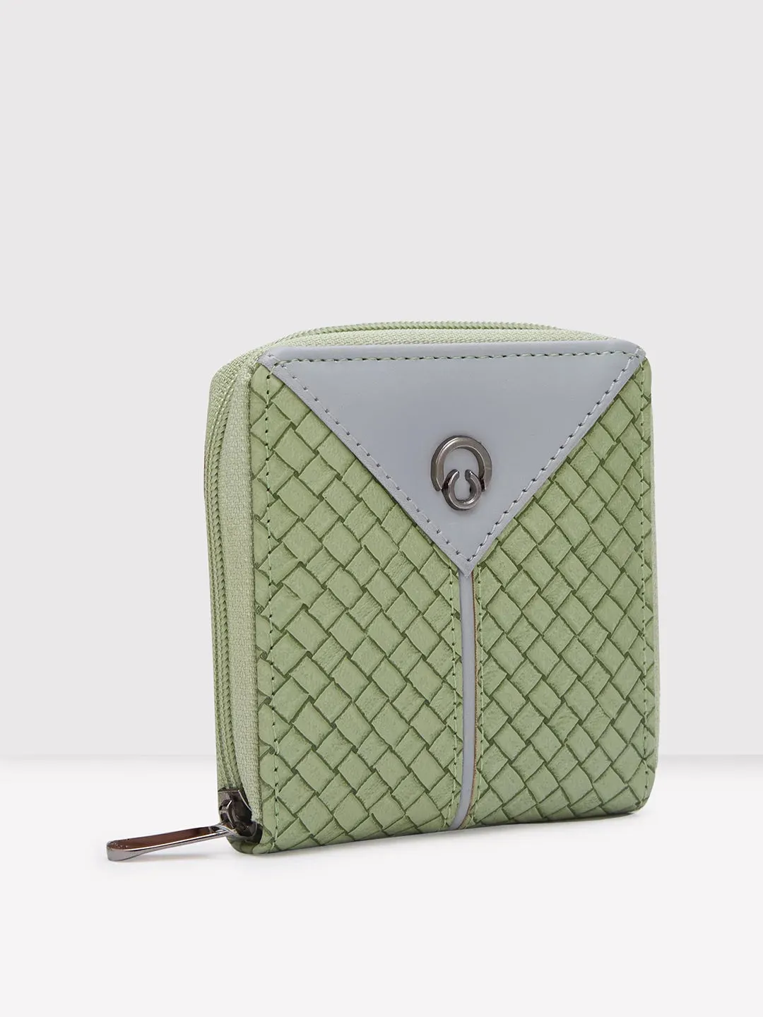 Caprese Arlisa Small Green Wallet