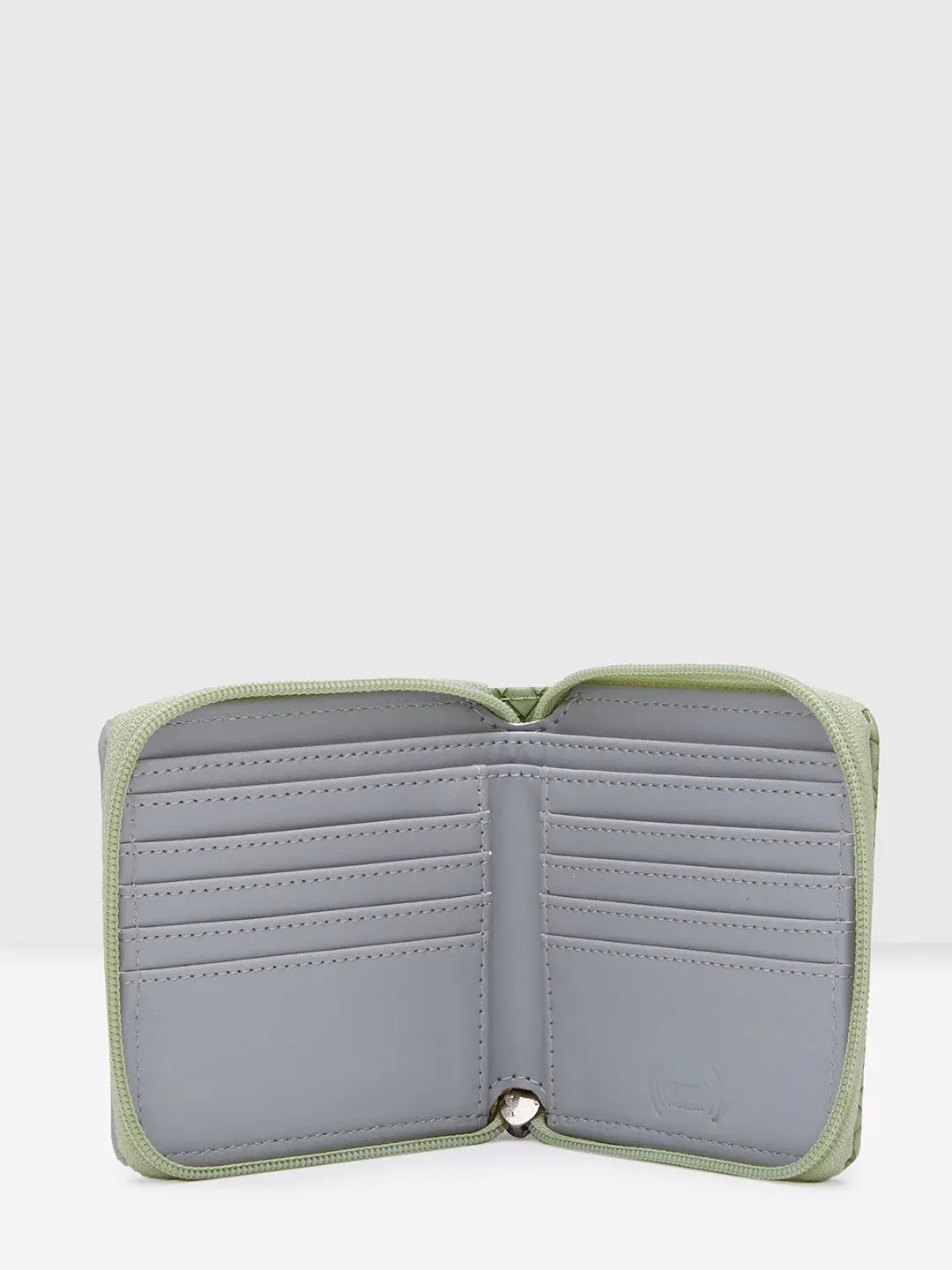 Caprese Arlisa Small Green Wallet